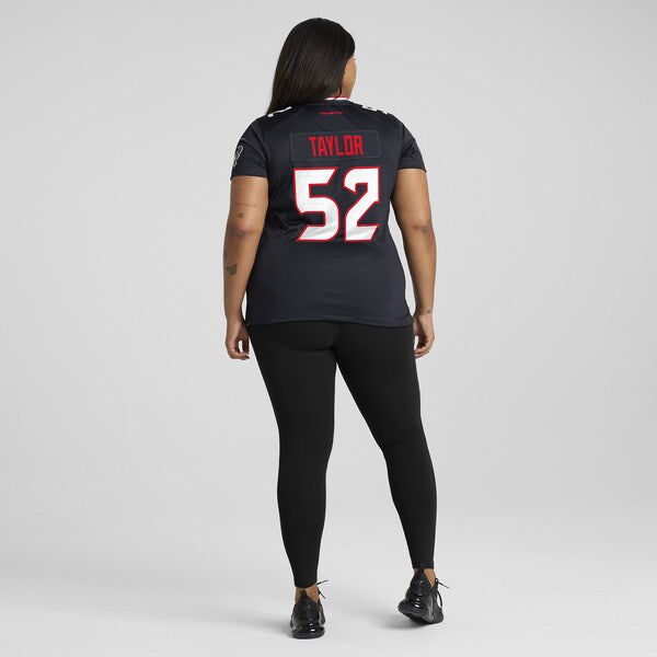 Darrell Taylor Houston Texans Nike Women's Team Game Jersey - Navy - Image 7