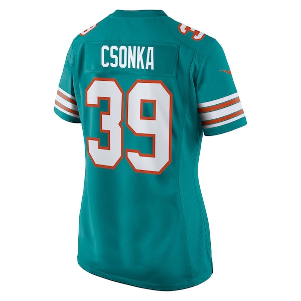 Larry Csonka Miami Dolphins Nike Women's Retired Player Jersey - Aqua - Image 3
