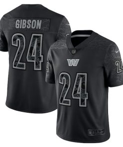 Antonio Gibson Washington Commanders Nike RFLCTV Limited Jersey - Black