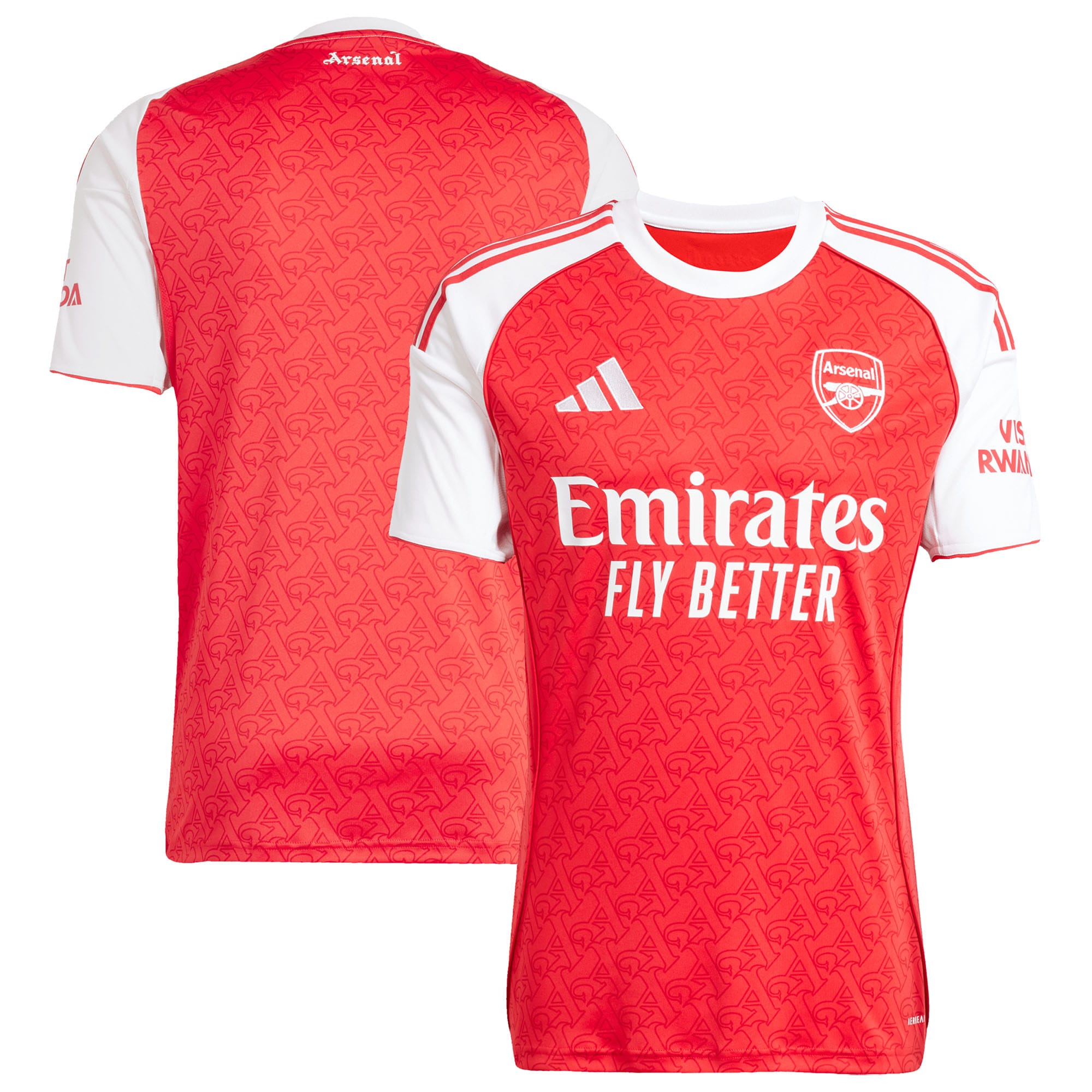 Arsenal adidas 2025/26 Away Replica Jersey - Blue/Red - Image 5