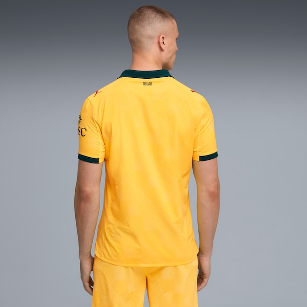 AC Milan Puma 2025/26 Third Authentic Jersey - Yellow - Image 6