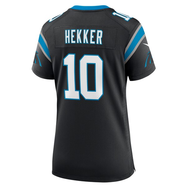 Johnny Hekker Carolina Panthers Nike Women's Team Game Jersey - Black - Image 3