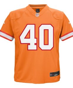 Alternative view of Mike Alstott Tampa Bay Buccaneers Nike Preschool Retired Player Game Jersey - Orange