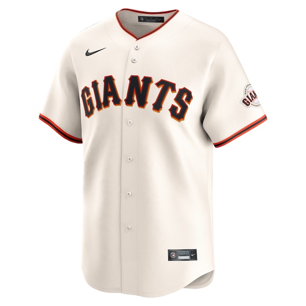 Marco Luciano San Francisco Giants Nike Home Limited Player Jersey - Cream - Image 2