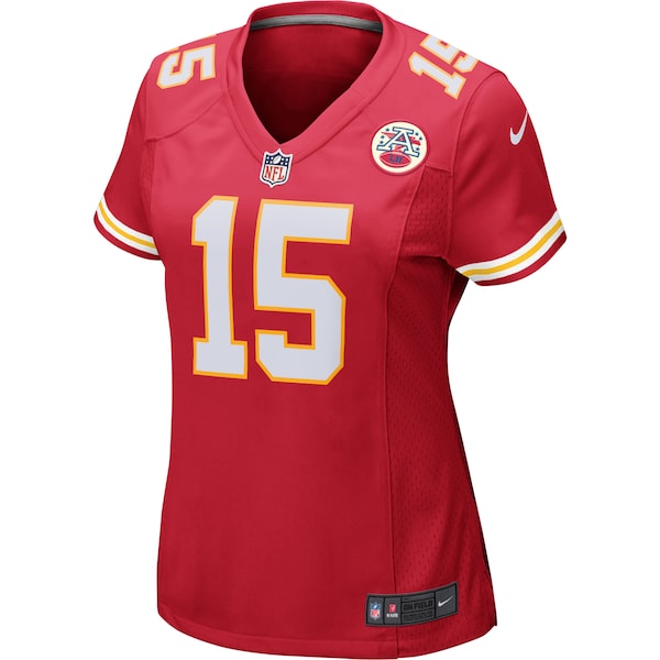 Patrick Mahomes Kansas City Chiefs Nike Women's Game Jersey - Red - Image 2