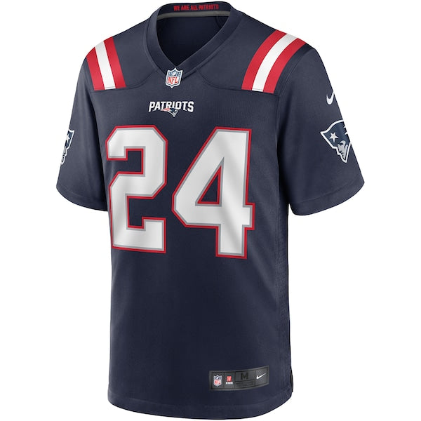 Ty Law New England Patriots Nike Game Retired Player Jersey - Navy/Red - Image 3