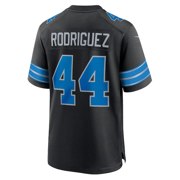Malcolm Rodriguez Detroit Lions Nike 2nd Alternate Game Jersey - Black - Image 4