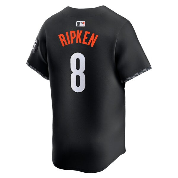 Cal Ripken Jr. Baltimore Orioles Nike City Connect Retired Player Jersey - Black - Image 3