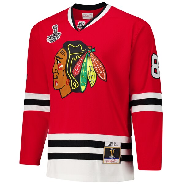 Marian Hossa Chicago Blackhawks 2014-15 Power Play Jersey - Red - Image 2