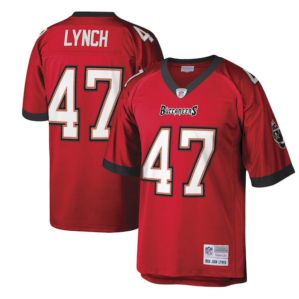 John Lynch Tampa Bay Buccaneers Legacy Replica Jersey - Red/Orange - Image 2