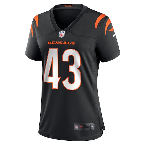 Jaylen Key Cincinnati Bengals Nike Women's Team Game Jersey - Black - Image 3