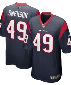 Ian Swenson Houston Texans Nike Team Game Jersey - Navy