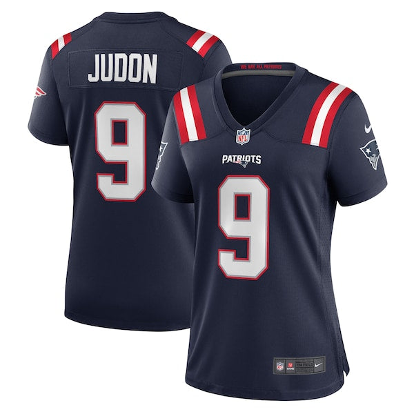 Matthew Judon New England Patriots Nike Women's Team Game Jersey - Navy/Red - Image 2