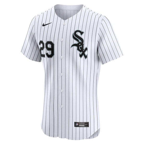 Paul DeJong Chicago White Sox Nike Home Elite Player Jersey - White - Image 2