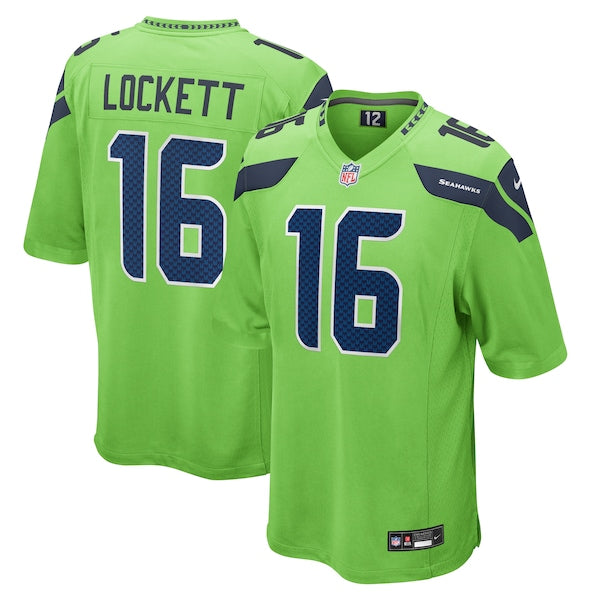Tyler Lockett Seattle Seahawks Nike Game Jersey - Neon Green