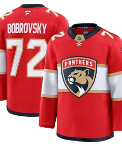 Sergei Bobrovsky Florida Panthers   Premium Jersey - Red