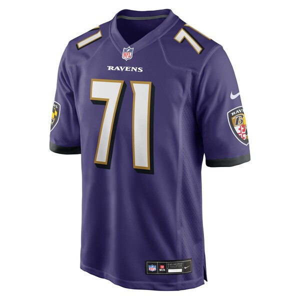 Carson Vinson Baltimore Ravens Nike Team Game Jersey - Purple - Image 2