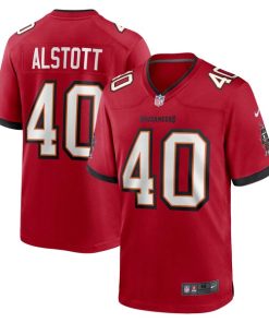 Alternative view of Mike Alstott Tampa Bay Buccaneers Nike Retired Player Game Jersey - Red