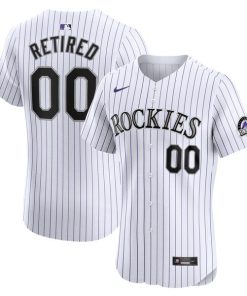 Colorado Rockies Nike Home Elite Pick-A-Player Retired Roster Jersey - White