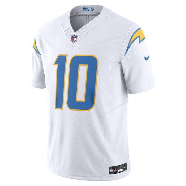 Justin Herbert Los Angeles Chargers Nike Vapor F.U.S.E. Limited Jersey - White/Navy/Powder Blue/Royal - Image 3