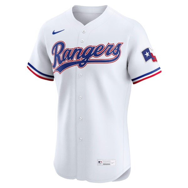 Corey Seager Texas Rangers Nike Home Elite Jersey - White - Image 2