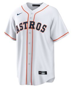 Alternative view of Isaac Paredes Houston Astros Nike Home Replica Jersey - White