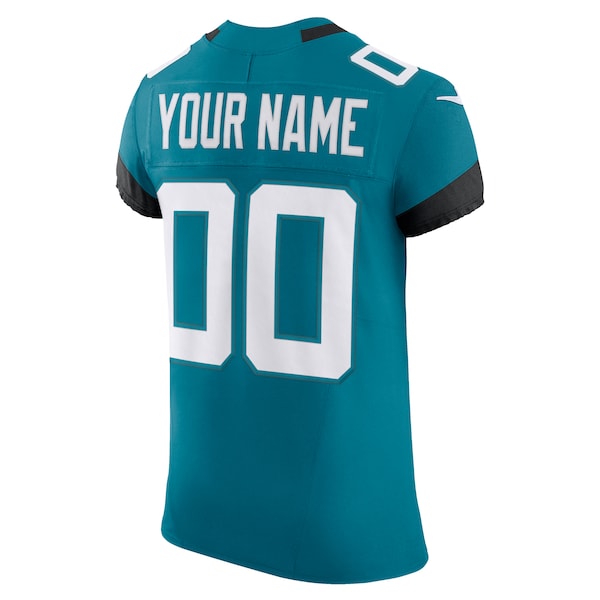 Jacksonville Jaguars Nike Vapor F.U.S.E. Elite Custom Jersey - Teal - Image 3