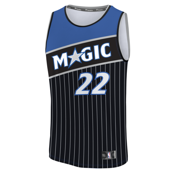 Franz Wagner Orlando Magic Youth Fast Break Jersey - Statement Edition - Black - Image 2