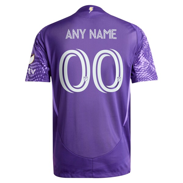 Orlando City SC adidas 2025 Perfect Storm Authentic Custom Jersey - Purple - Image 3