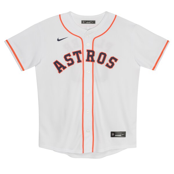 Houston Astros Nike Preschool Home Game Jersey - White - Image 2
