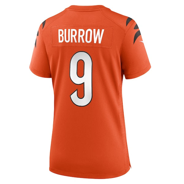 Joe Burrow Cincinnati Bengals Nike Women's Game Jersey - Orange/Black - Image 4