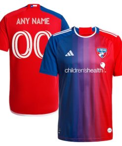 FC Dallas adidas 2024 After Burner Replica Custom Jersey?¨C Navy