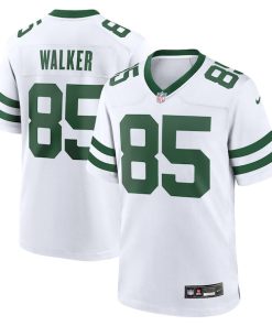 Alternative view of Wesley Walker New York Jets Nike Legacy Retired Player Game Jersey - White/Green
