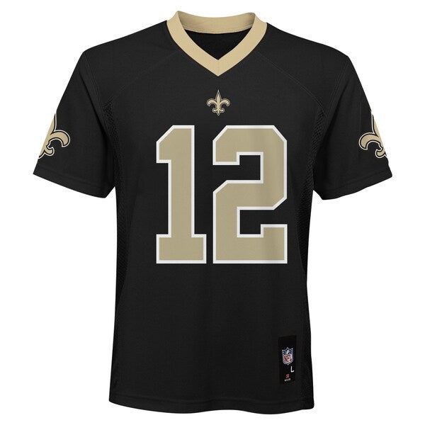 Chris Olave New Orleans Saints Youth Replica Player Jersey - Black - Image 2