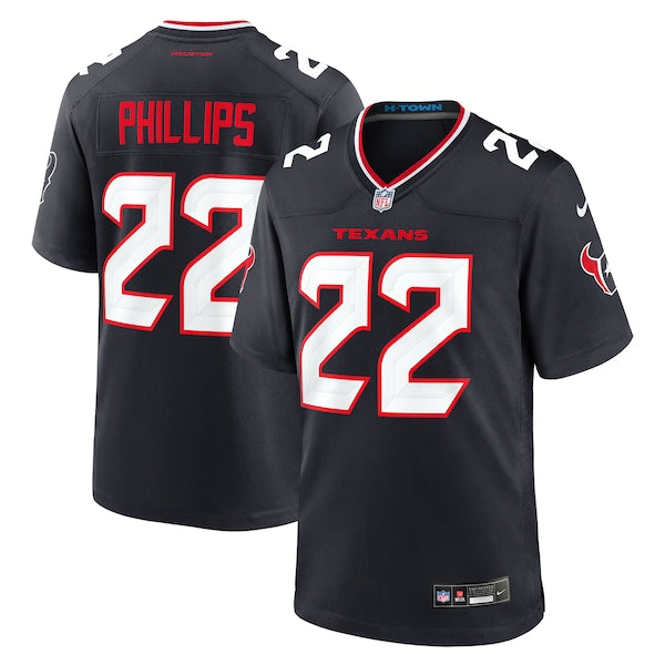 Jacob Phillips Houston Texans Nike Game Jersey - Navy