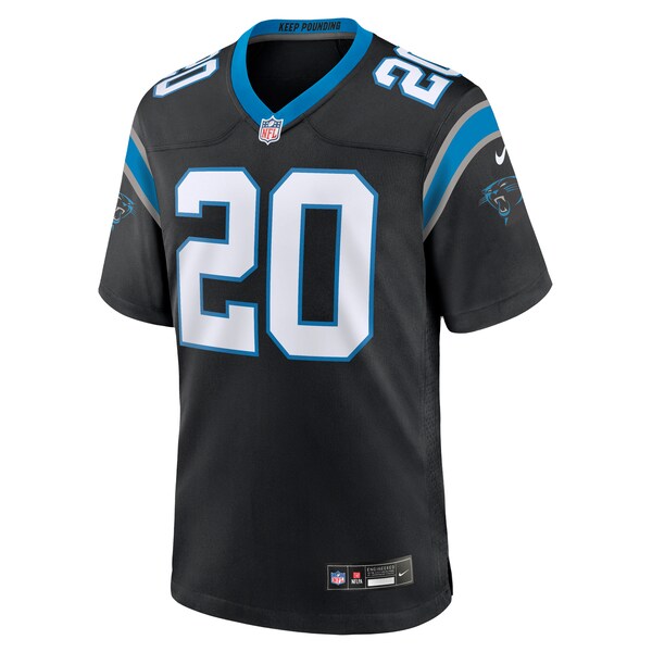 Eric Rowe Carolina Panthers Nike Team Game Jersey - Black/Blue - Image 3