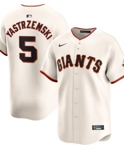 Mike Yastrzemski San Francisco Giants Nike Youth Home Limited Player Jersey - Cream
