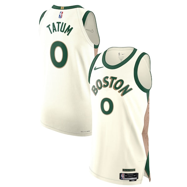 Nike Jayson Tatum Boston Celtics Authentic Jersey - City Edition - White