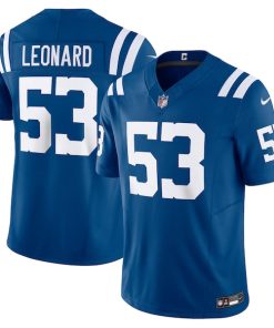 Shaquille Leonard Indianapolis Colts Nike Vapor F.U.S.E. Limited Jersey - Royal/Blue/White