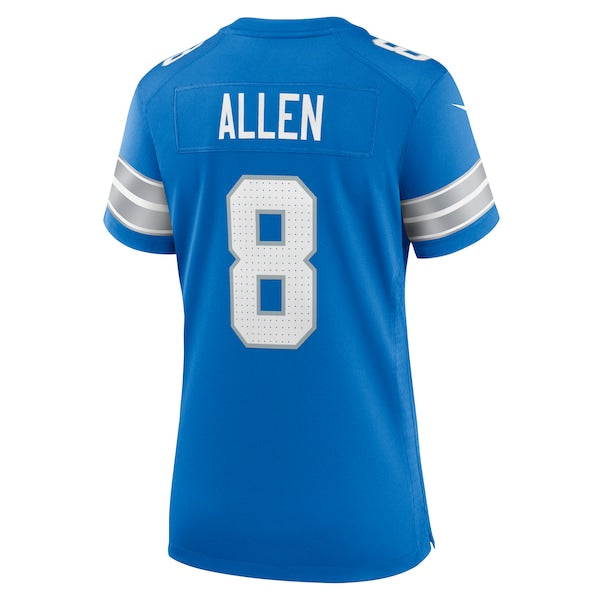 Kyle Allen Detroit Lions Nike Women's Team Game Jersey - Blue - Image 3