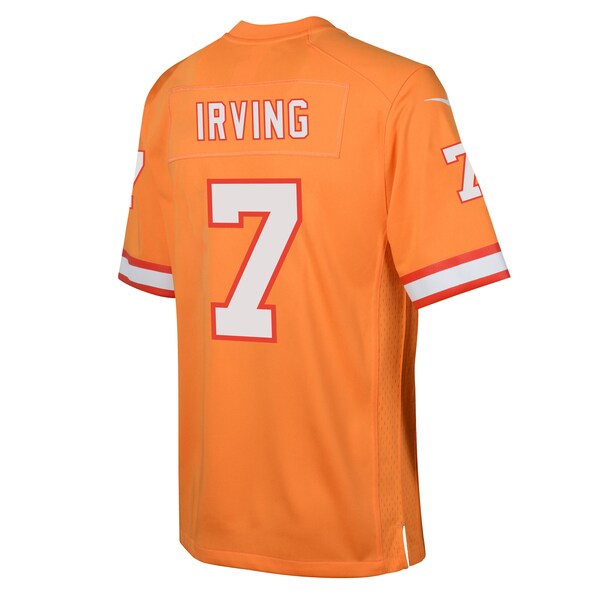 Bucky Irving Tampa Bay Buccaneers Nike Youth Alternate Game Jersey - Orange/Red - Image 4