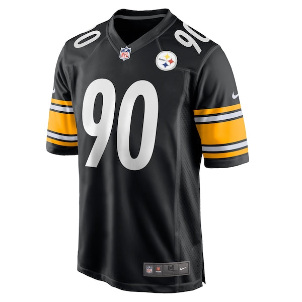 T.J. Watt Pittsburgh Steelers Nike Game Jersey - Black - Image 2