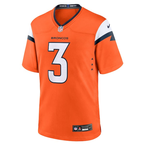 Wil Lutz Denver Broncos Nike Team Game Jersey - Orange - Image 3