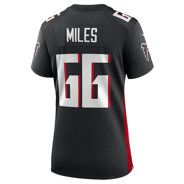 Joshua Miles Atlanta Falcons Nike Women's Game Jersey - Black - Image 3