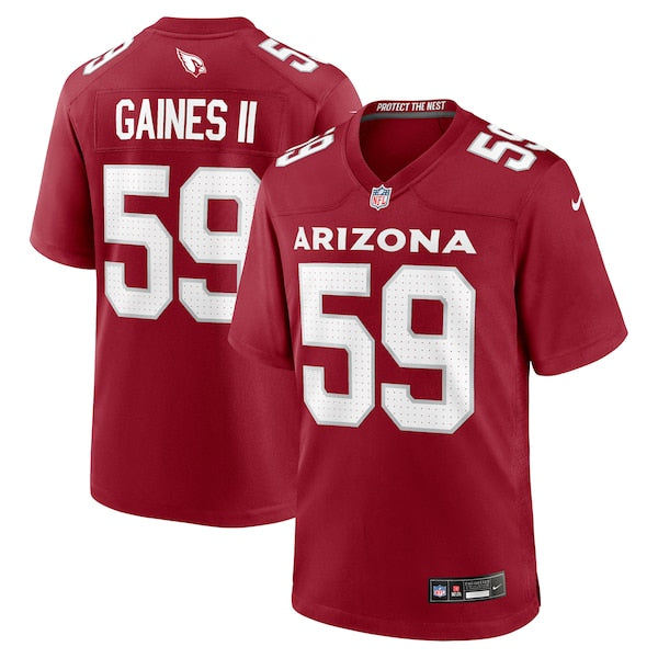 Jon Gaines II Arizona Cardinals Nike Team Game Jersey - Cardinal