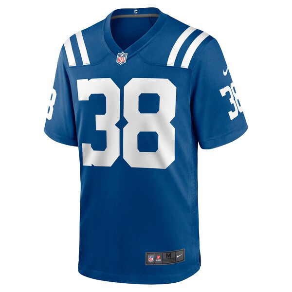 Darren Hall Indianapolis Colts Nike Game Jersey - Royal - Image 2