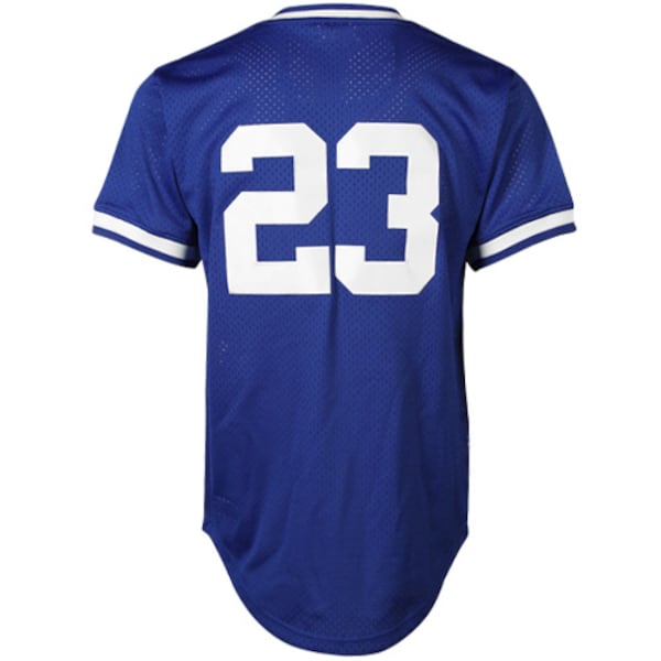 Ryne Sandberg Chicago Cubs Cooperstown Authentic Collection Throwback Replica Jersey - Royal Blue - Image 3