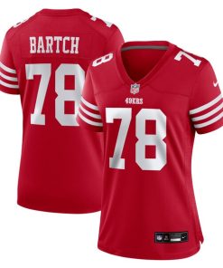 Alternative view of Ben Bartch San Francisco 49ers Nike Women's  Game Jersey -  Scarlet