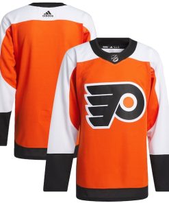 Philadelphia Flyers adidas Home Primegreen Authentic Jersey - Burnt Orange