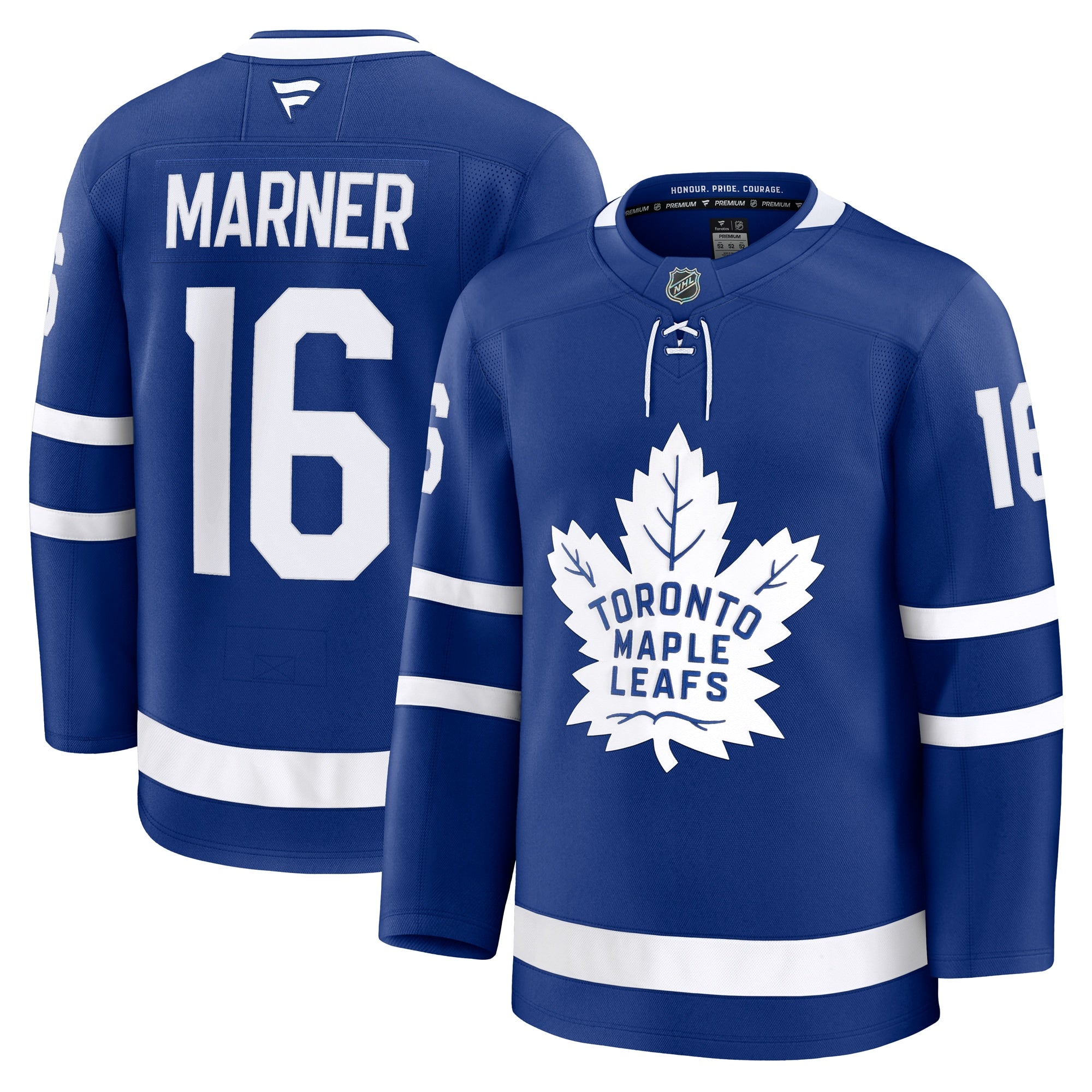 Mitch Marner Toronto Maple Leafs Alternate Premium Jersey - Black/Blue - Image 2